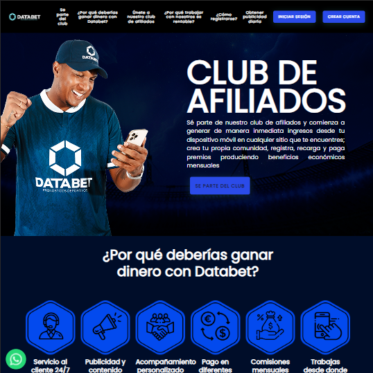 pagina web de databet hecha por synetxis