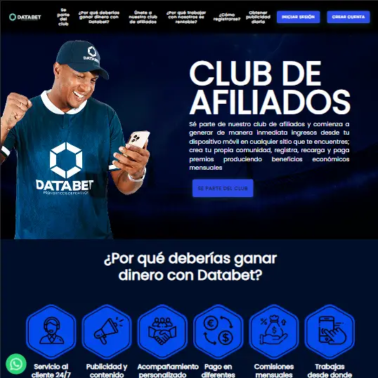 pagina web de databet hecha por synetxis